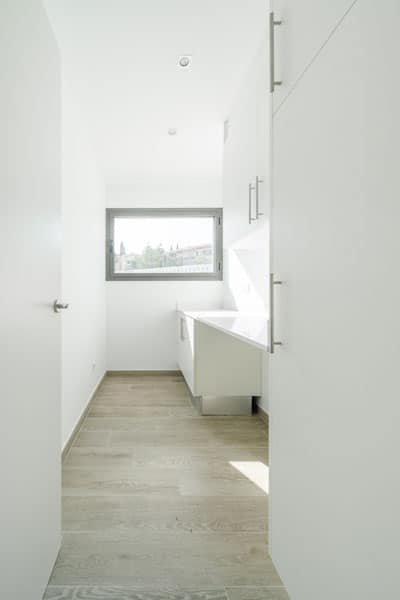 Lavadero en vivienda unifamiliar