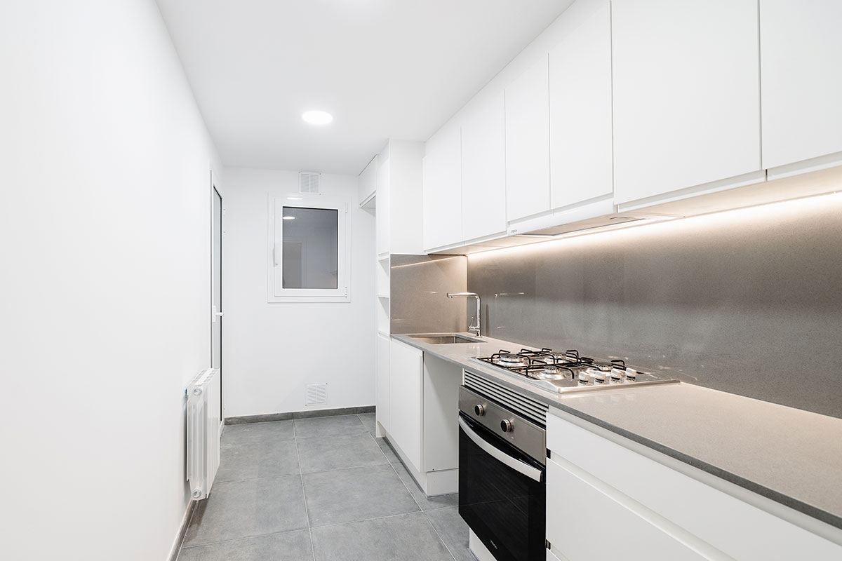 Reforma de cocina, estado final