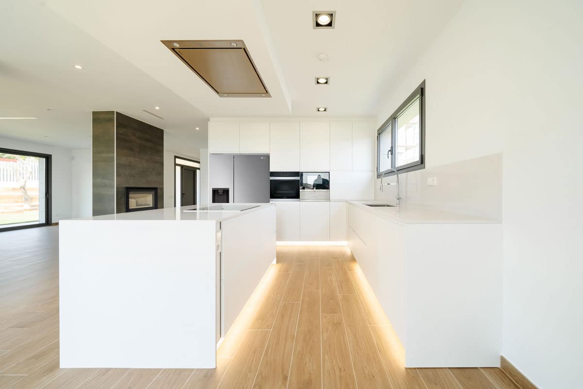 Cocina abierta en vivienda unifamiliar en l'Ametlla del Vallès