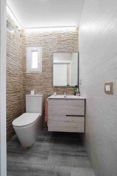 Lavabo en reforma integral