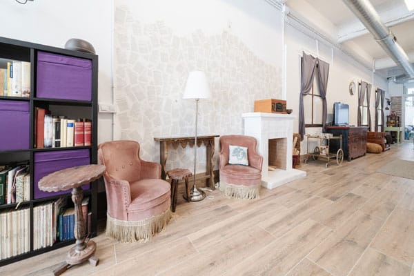 Sala de estar cambio de uso Prat del Llobregat