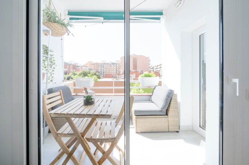 Terraza en Reforma integral en Barcelona